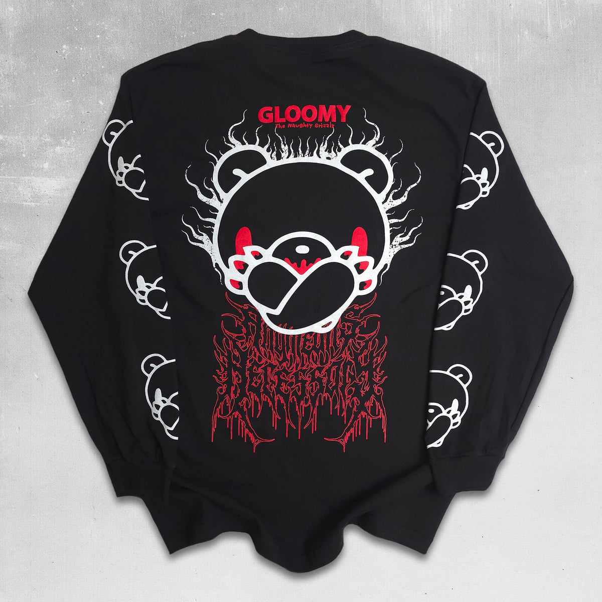 Cross Arms Long Sleeve T-Shirt
