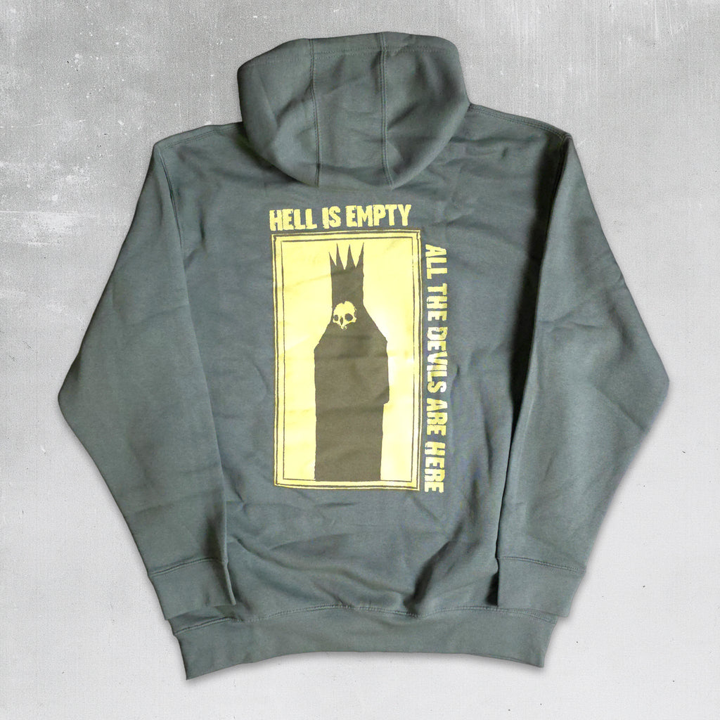 Hell is Empty Pullover Hoodie Sage